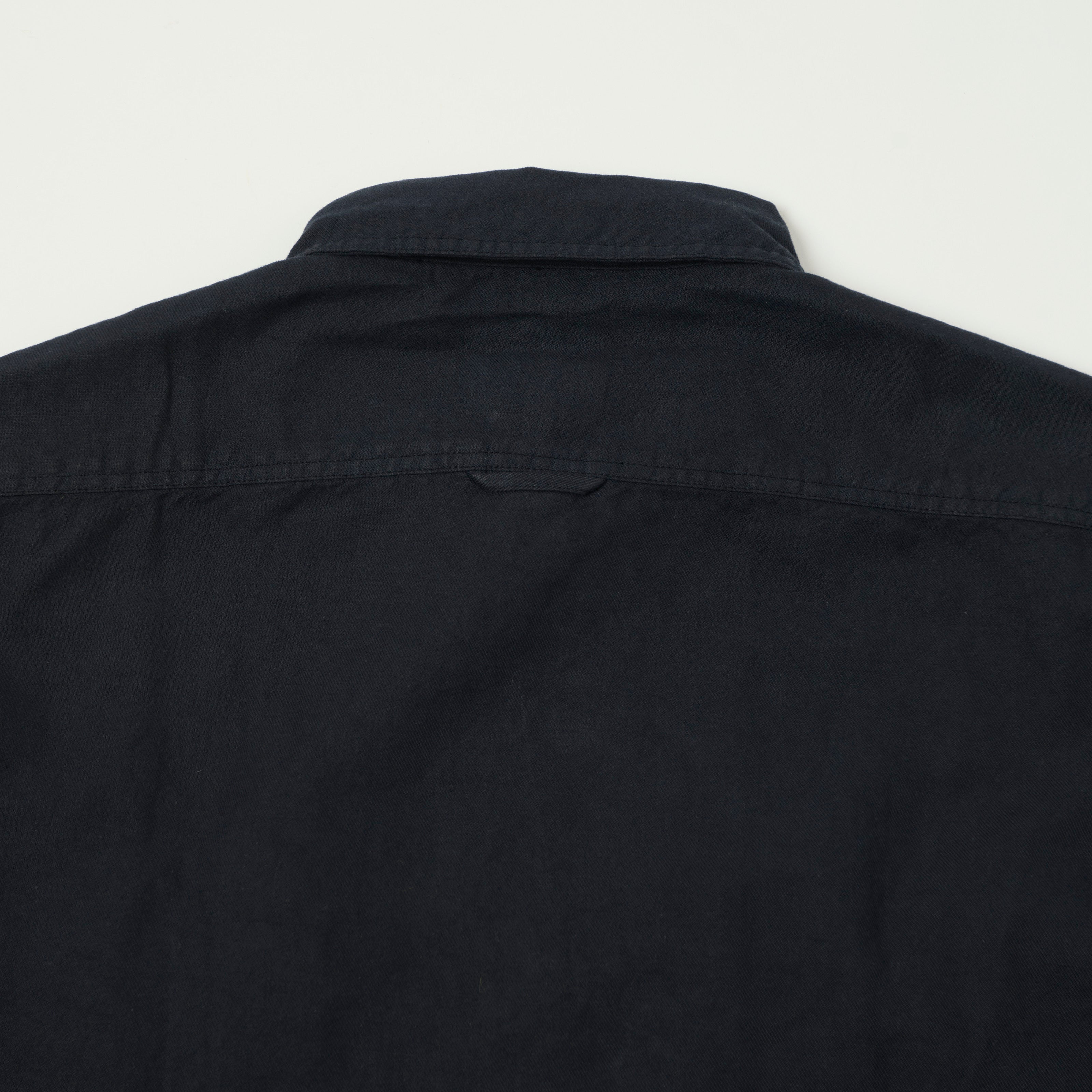 Knickerbocker 'Pacific' Cotton/Linen Twill Shirt - Navy