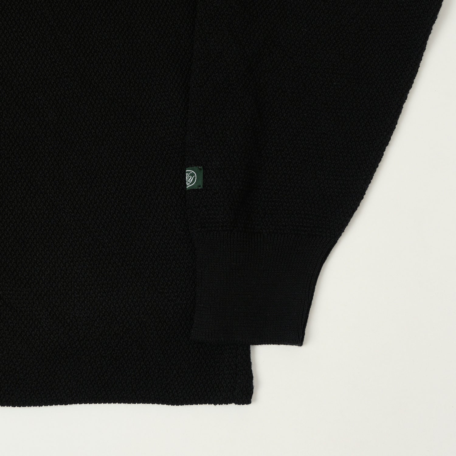 Knickerbocker Ridge Cotton Polo - Black