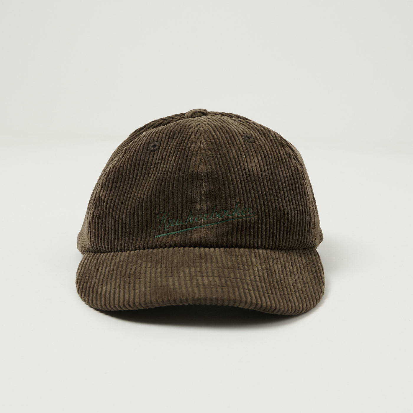 Knickerbocker Stadium Corduroy Cap - Coffee