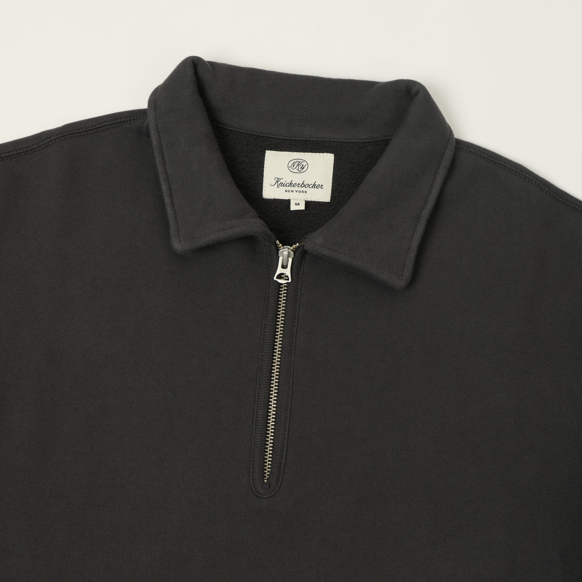 Knickerbocker 'Stadium Loft' Quarter Zip Sweatshirt - Peat