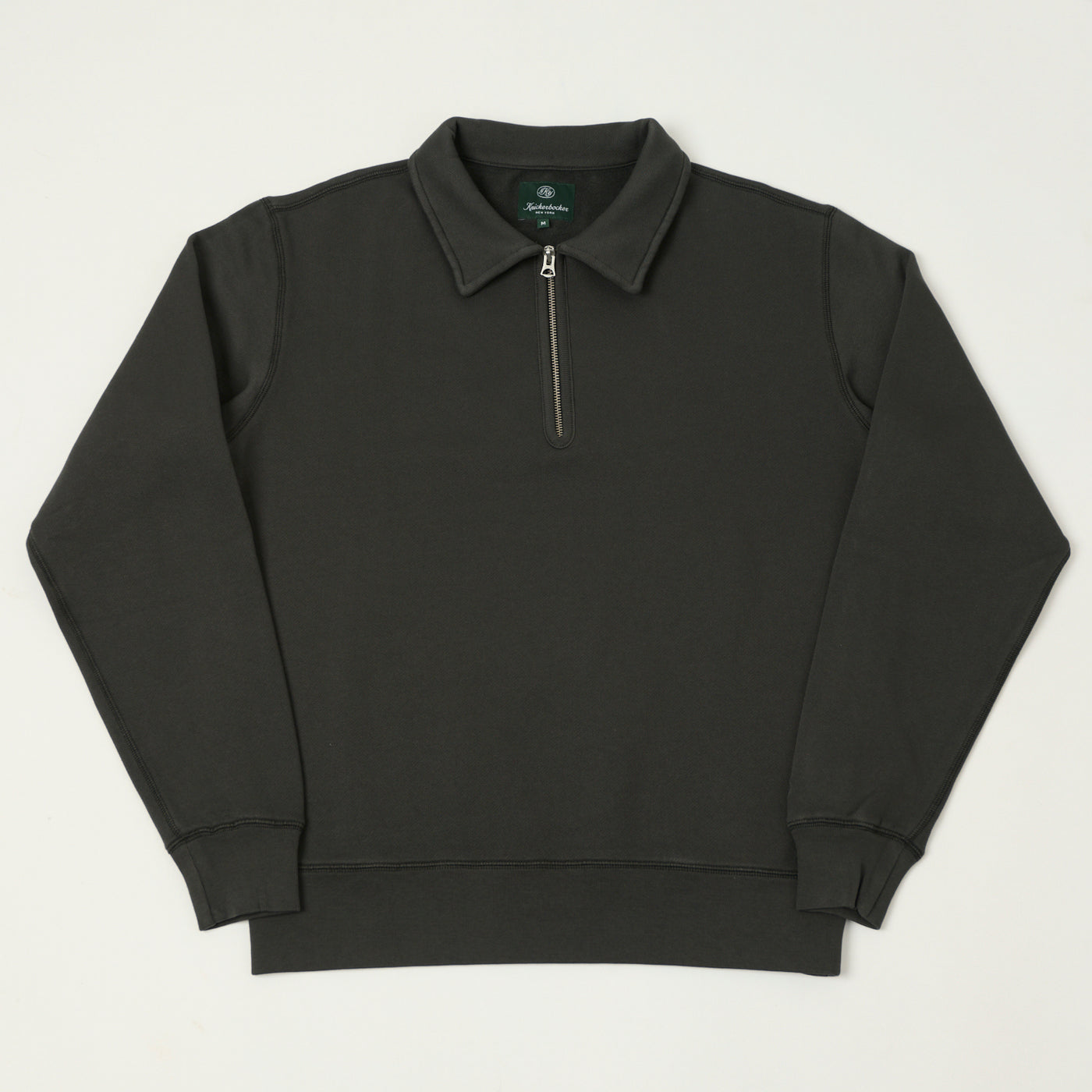 Knickerbocker 'Stadium Loft' Quarter Zip Sweatshirt - Coal
