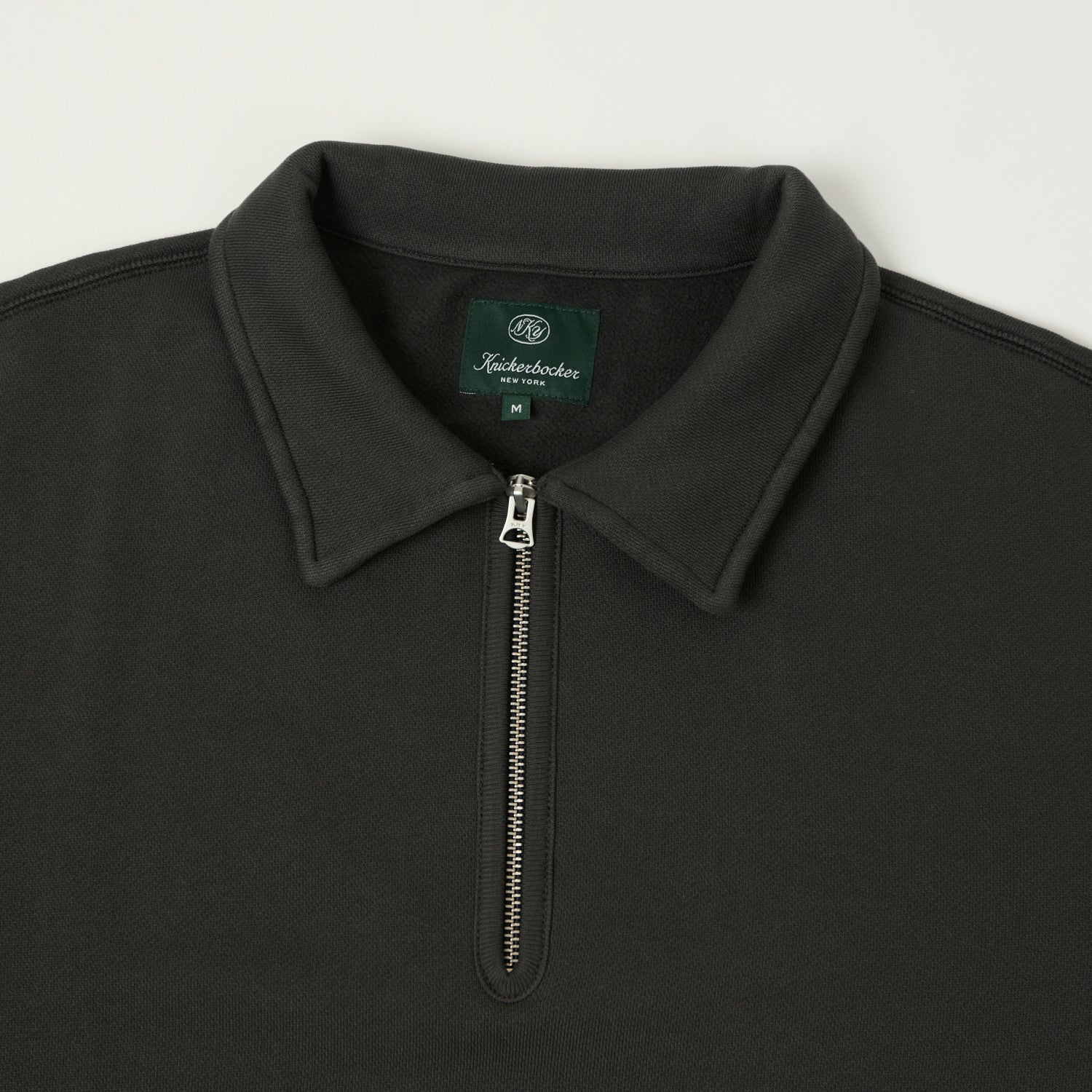 Knickerbocker 'Stadium Loft' Quarter Zip Sweatshirt - Coal