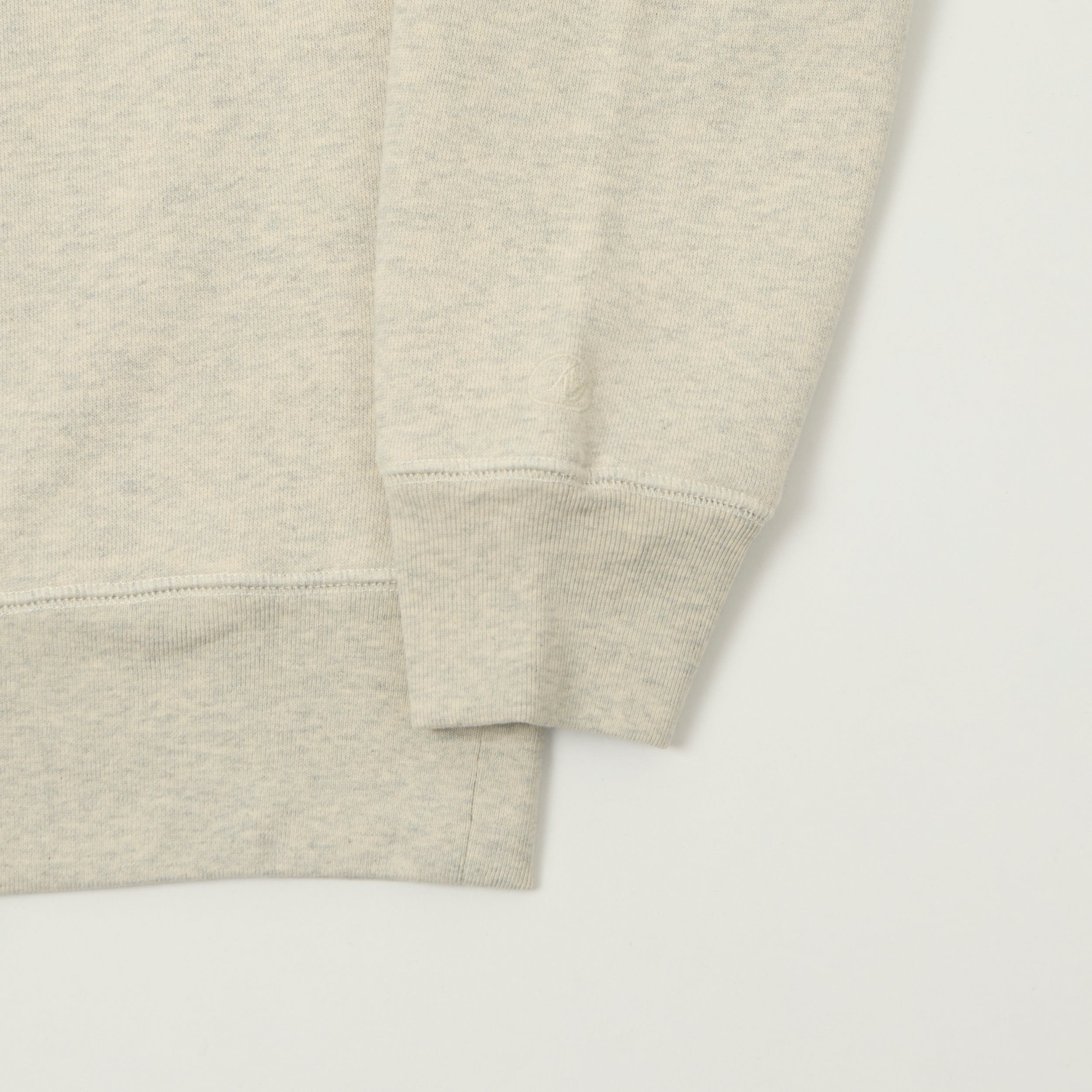 Knickerbocker 'Stadium Loft' Quarter Zip Sweatshirt - Oat Grey