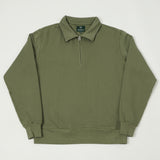 Knickerbocker 'Stadium Loft' Quarter Zip Sweatshirt - Laurel