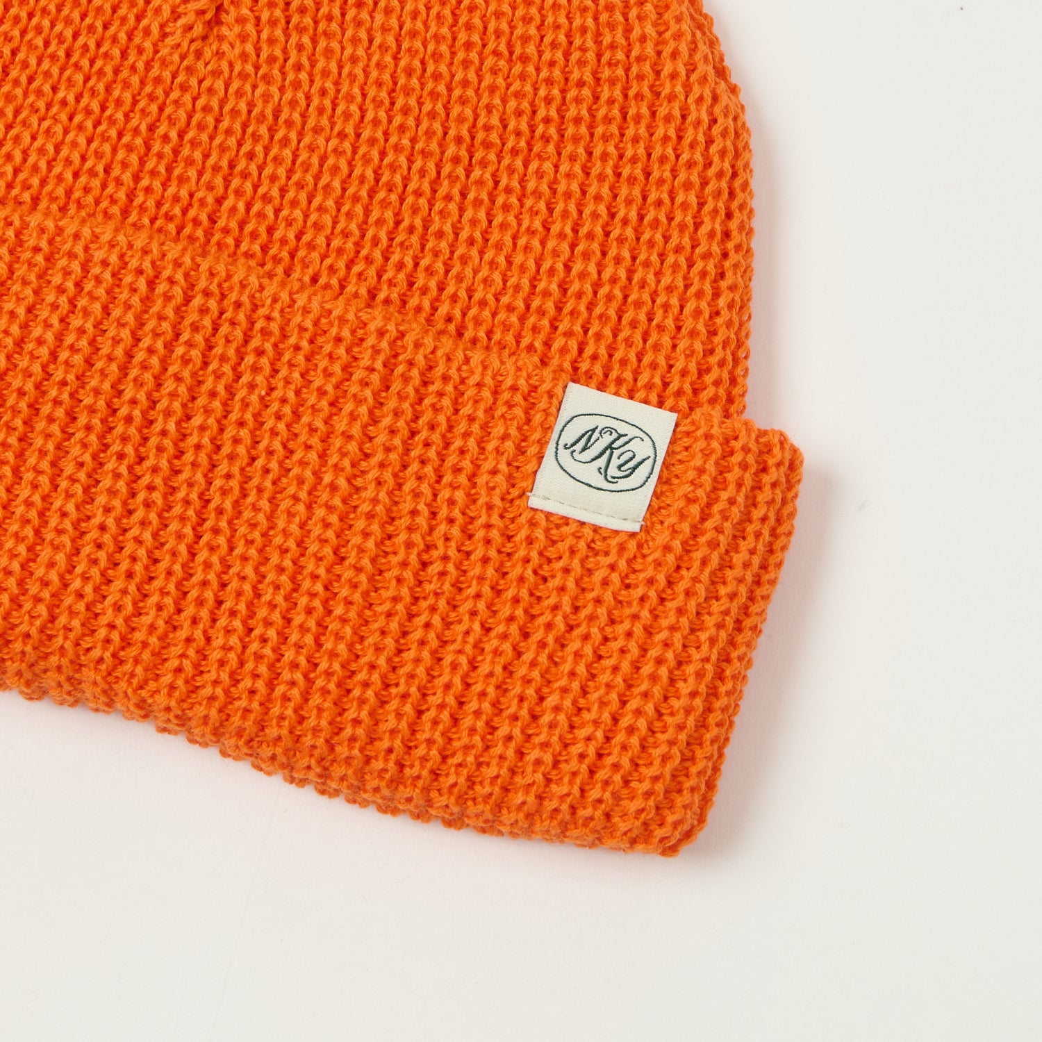 Knickerbocker Cotton Watch Cap - Blaze Orange