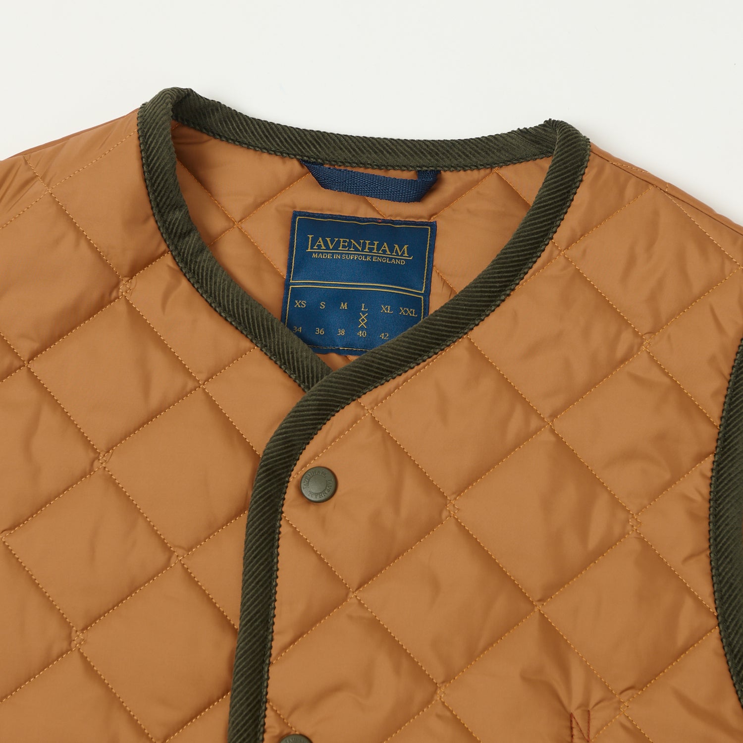 Lavenham Thornham Gilet - Brick – SON OF A STAG