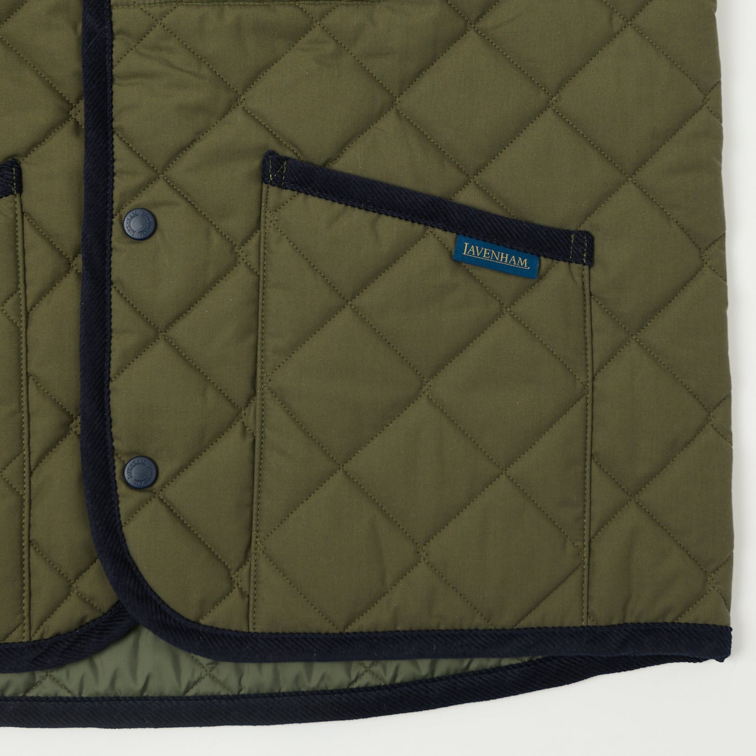 Lavenham Thornham Gilet - Olive Green