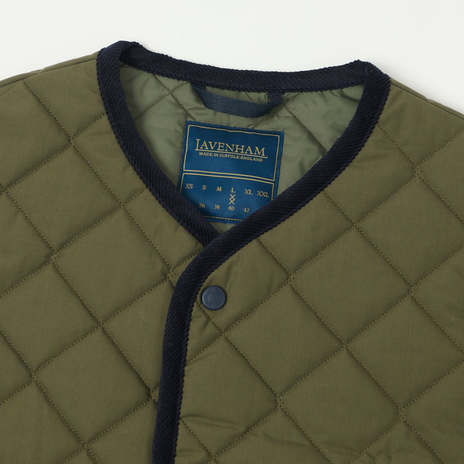 Lavenham Thornham Gilet - Olive Green – SON OF A STAG