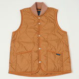 Lavenham Bomber Gilet- Brick