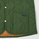 Lavenham Bomber Gilet - Olive