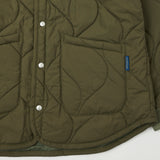 Lavenham Horse Rug Quilt Liner Jacket - Olive Green