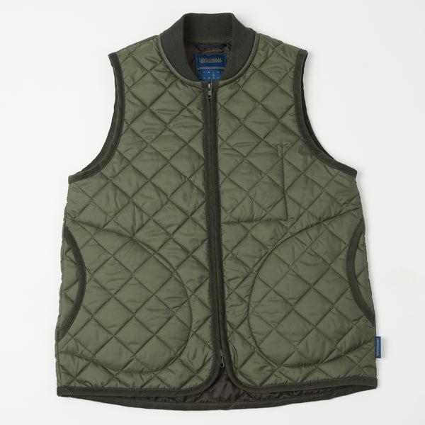 ジャケット・アウター lavenham mickfield gilet / olive green Lavenham Big Quilt Mickfield Jacket - Olive Green | SON OF A