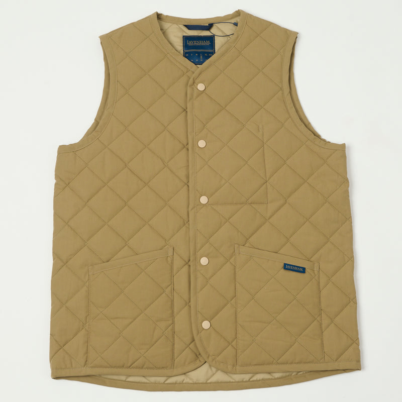 Lavenham Thornham Gilet - Dark Tan