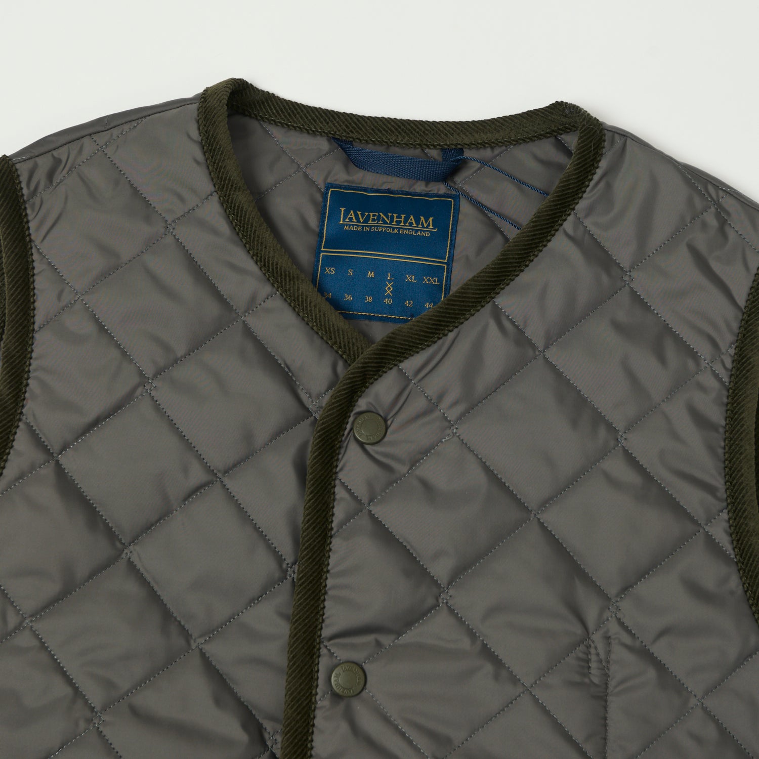 Lavenham Thornham Gilet - Regent Grey – SON OF A STAG