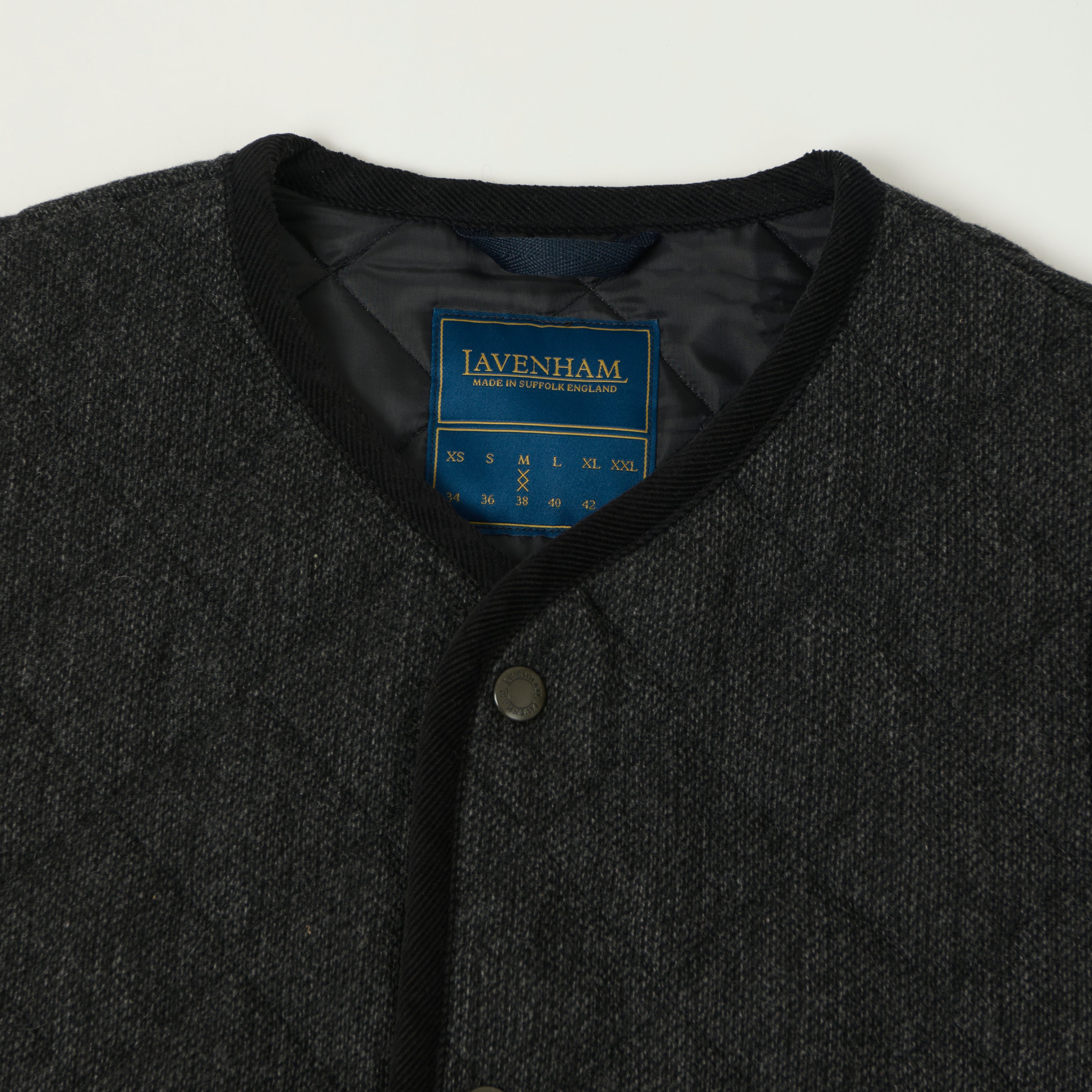 Lavenham Wool Thornham Gilet - Charcoal