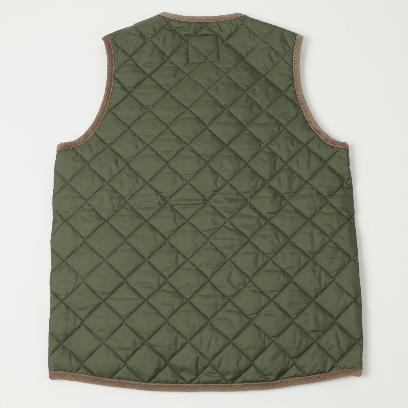 ジャケット・アウター lavenham mickfield gilet / olive green LAVENHAM_THORNHAMQUILTEDVEST_O