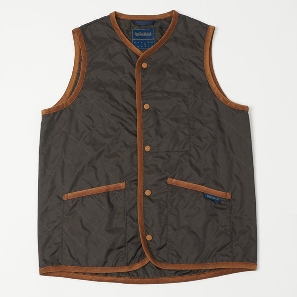 Lavenham Thornham Gilet - Dark Chocolate – SON OF A STAG