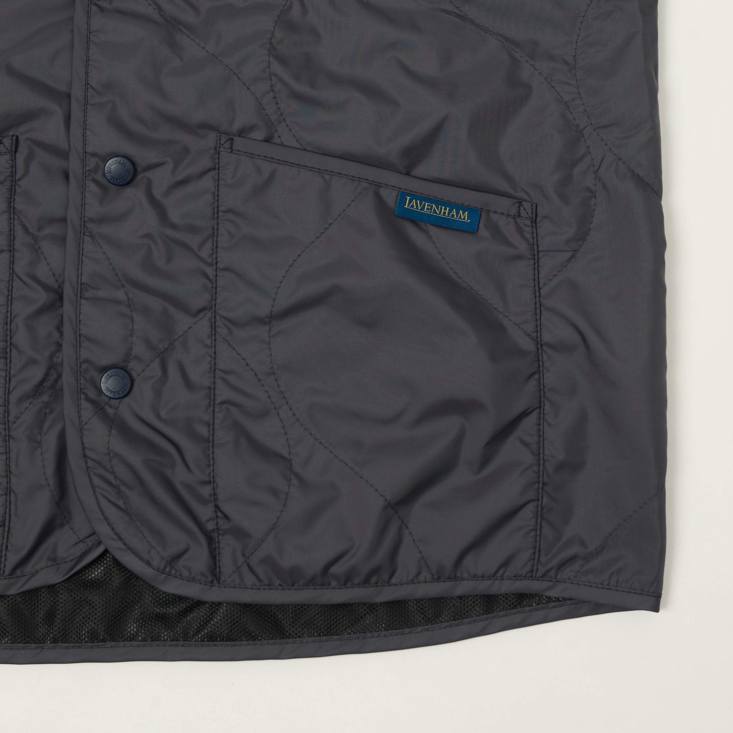 Lavenham Unwadded 'Thornham' Gilet - Suffolk Navy – SON OF A STAG