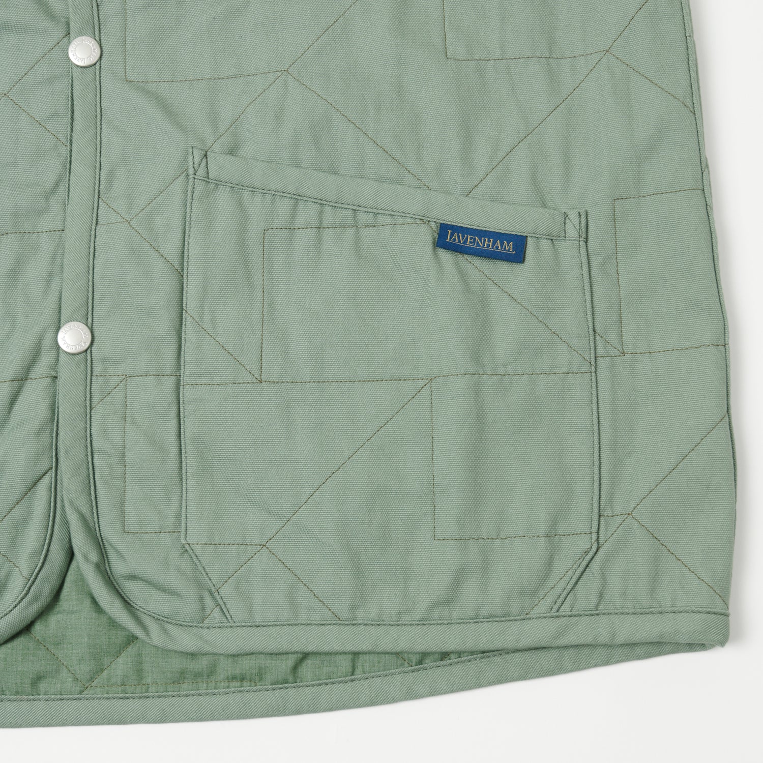 Lavenham Unwadded Worker Thornham Gilet - Leaf Green – SON OF A STAG