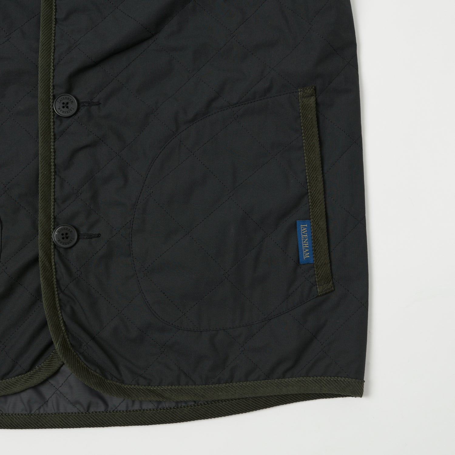 Lavenham Unwadded Gilet - Black – SON OF A STAG
