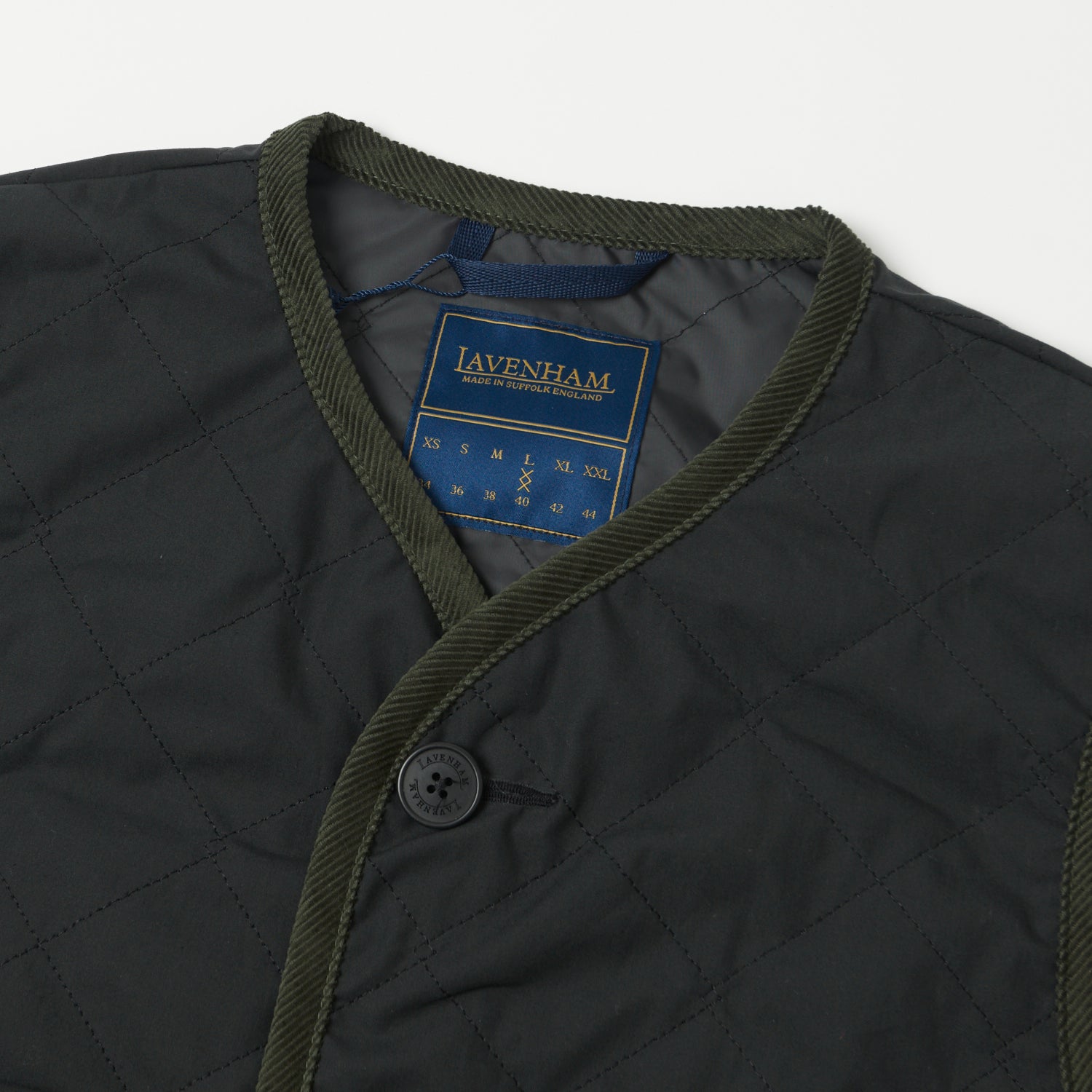 Lavenham Unwadded Gilet - Black – SON OF A STAG