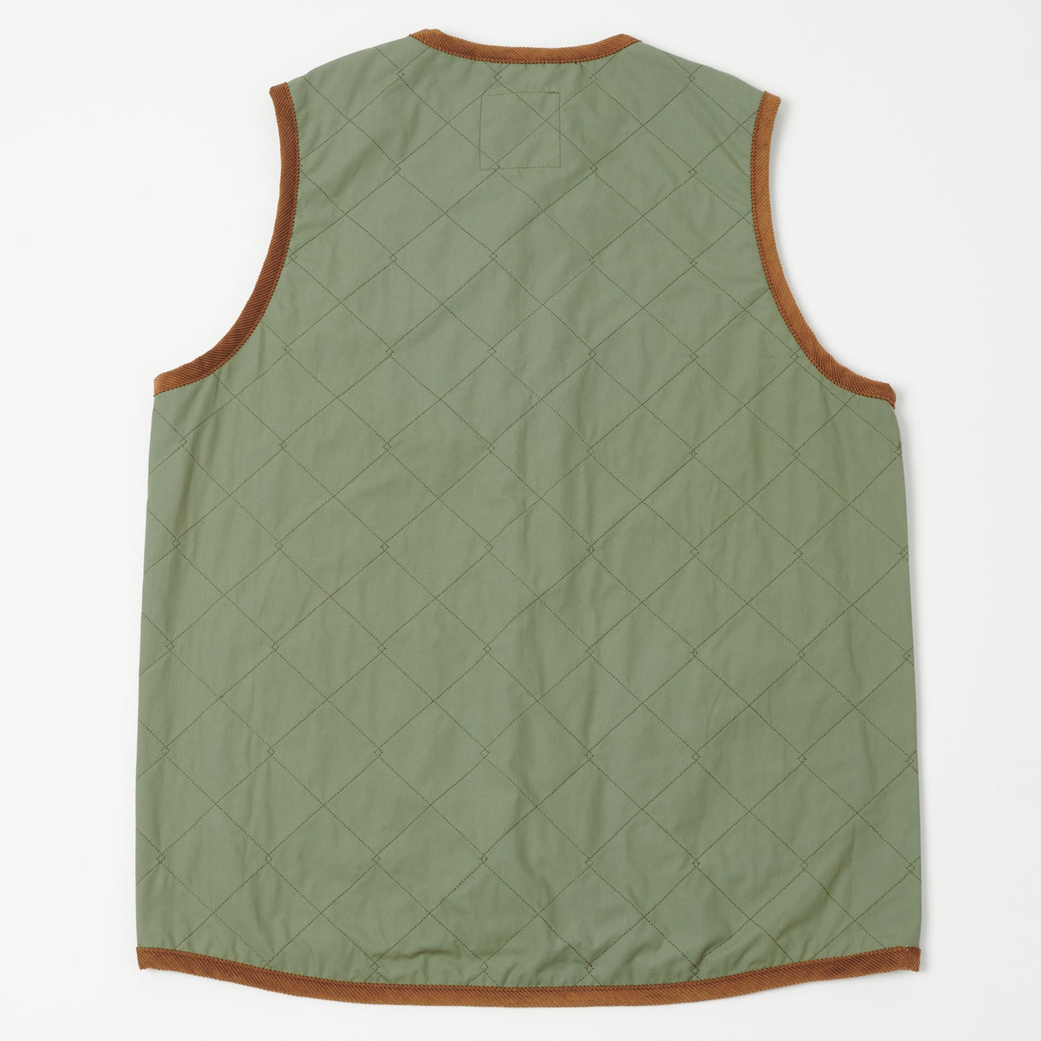 Lavenham Unwadded Gilet - Army Green – SON OF A STAG