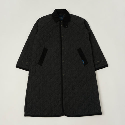 Lavenham Wool Chantry Coat - Charcoal