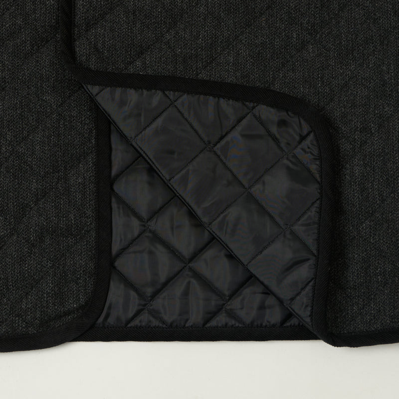 Lavenham 'Son of Stag' Wool Chantry Coat - Charcoal