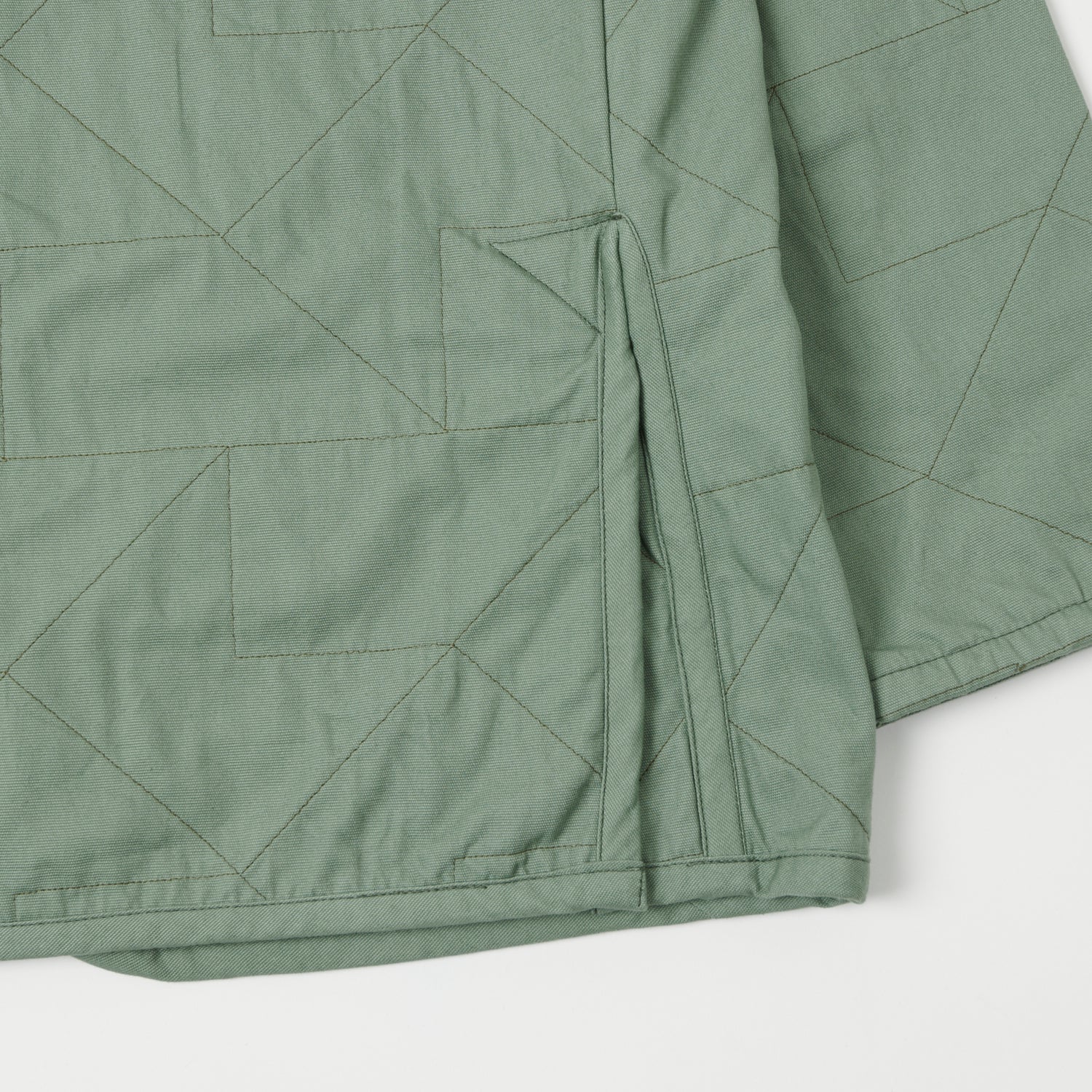 Lavenham Unwadded Worker Raydon Jacket - Leaf Green