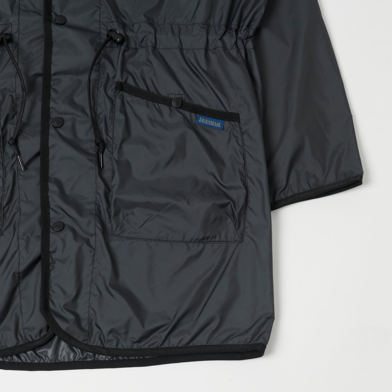 Lavenham Gathered Waist Brundon Jacket - Lamp Black