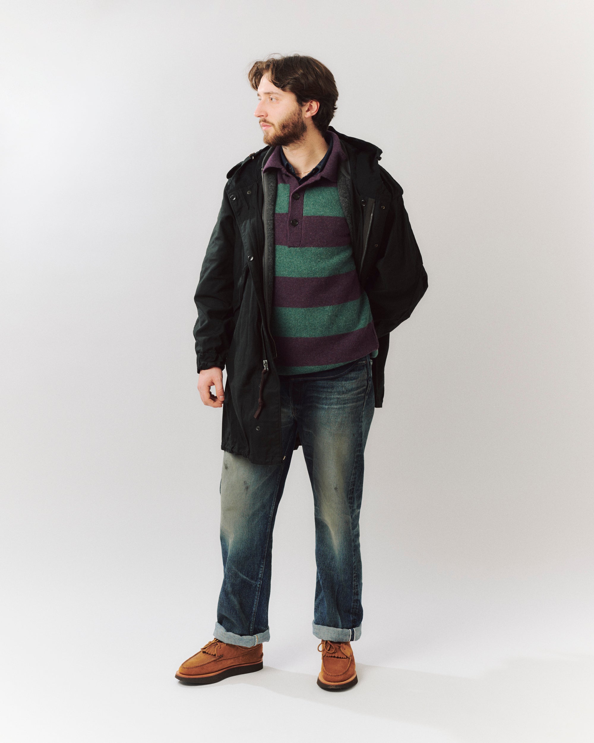 Buzz Rickson's x William Gibson U.S. Army M-51 Parka - Black