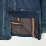 Lee Archives 1940/50's 81-LJ Blanket Lined 'Coveralls' Denim Jacket - Heavy Wash