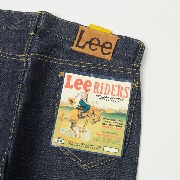 Lee Archives 1944 'Riders' 101B Regular Straight Jean - Raw