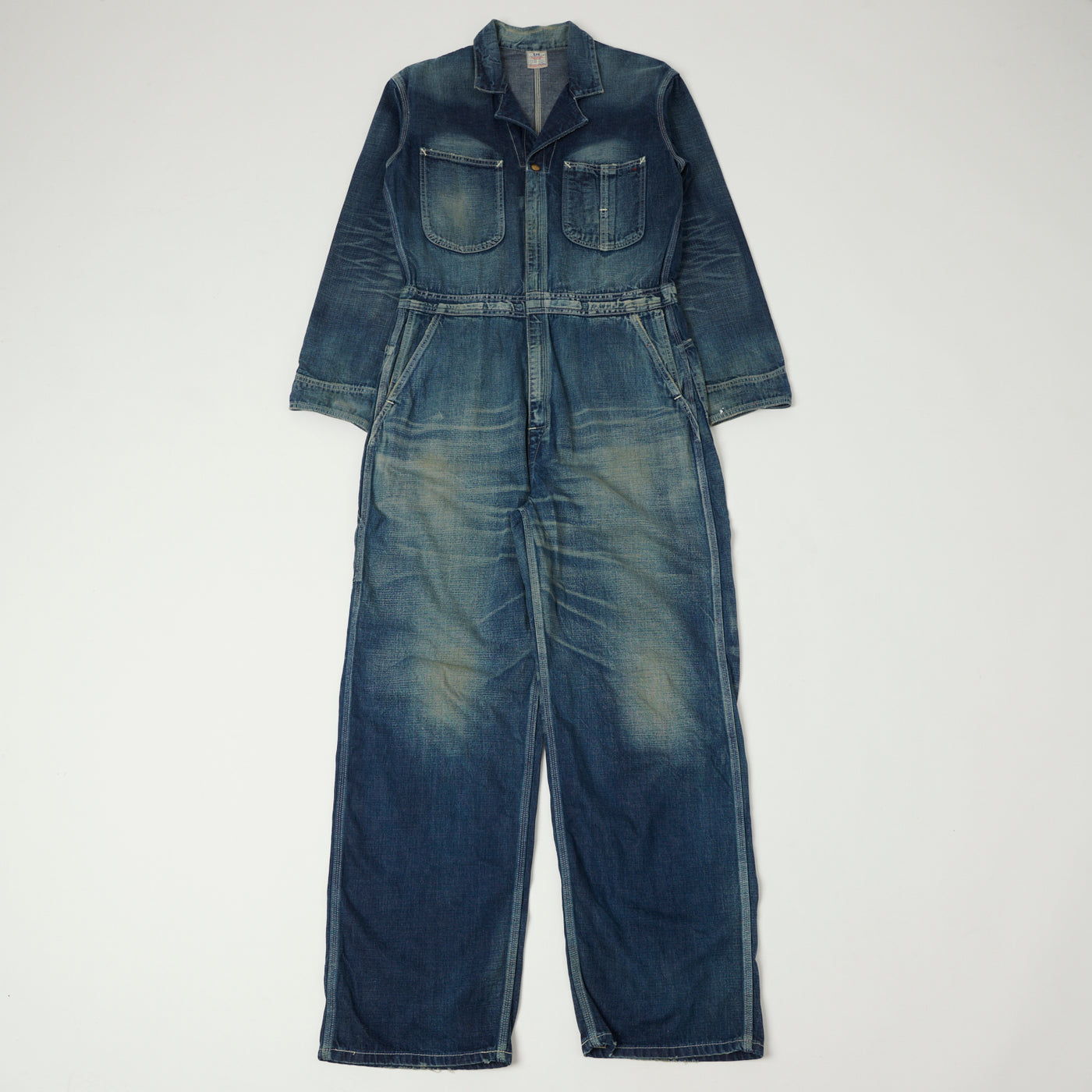 Lee Archives 1950's 'Union Alls' Overalls - Light Wash
