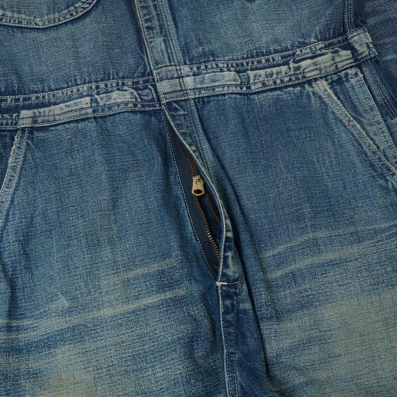 Lee Archives 1950's 'Union Alls' Overalls - Light Wash