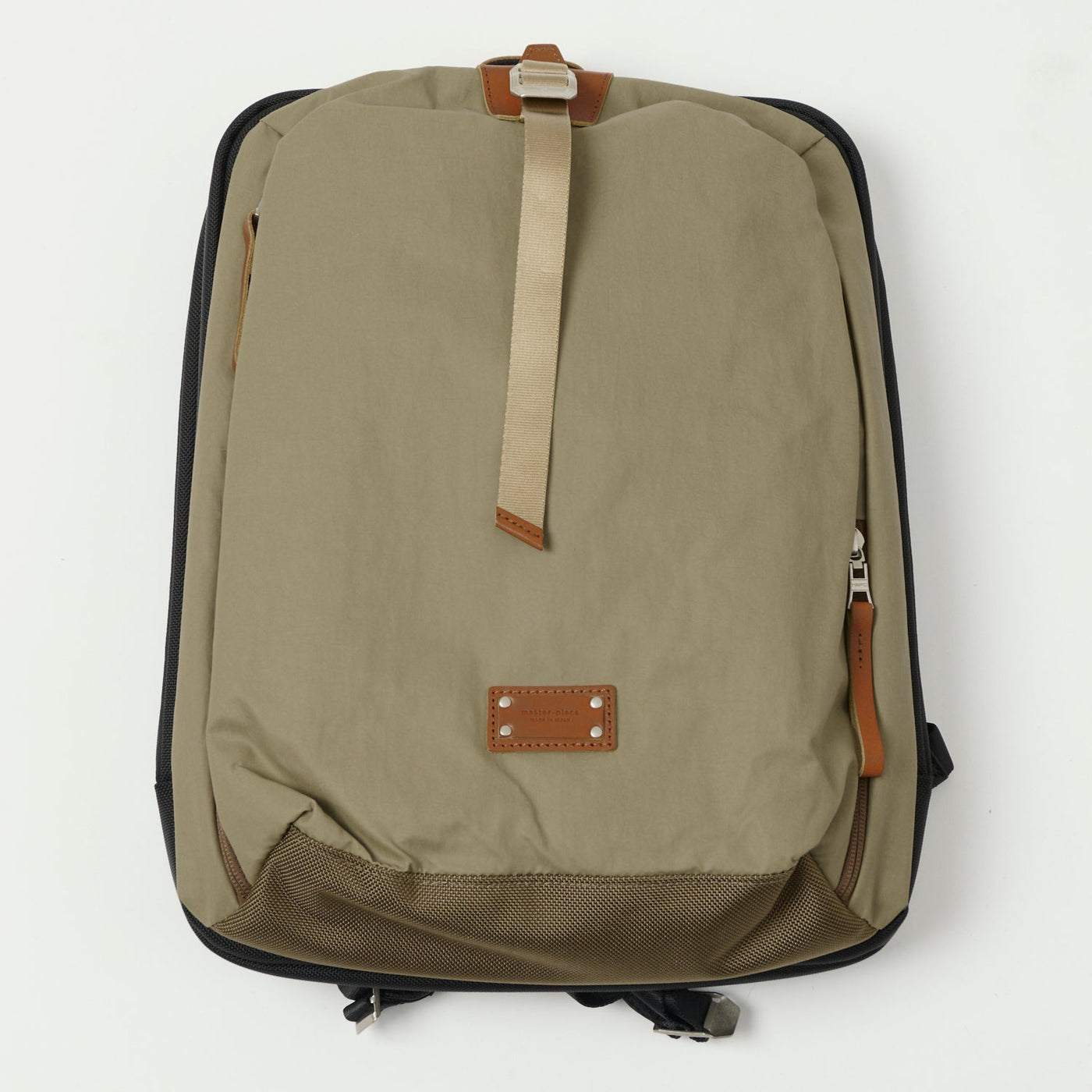 Master-Piece 04071 Medium Bump Backpack - Beige
