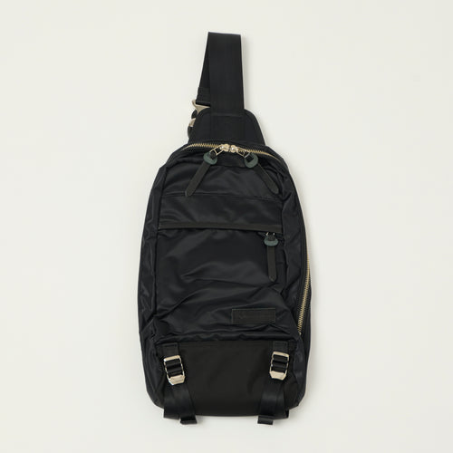 Master-Piece Lightning Sling Bag - Black