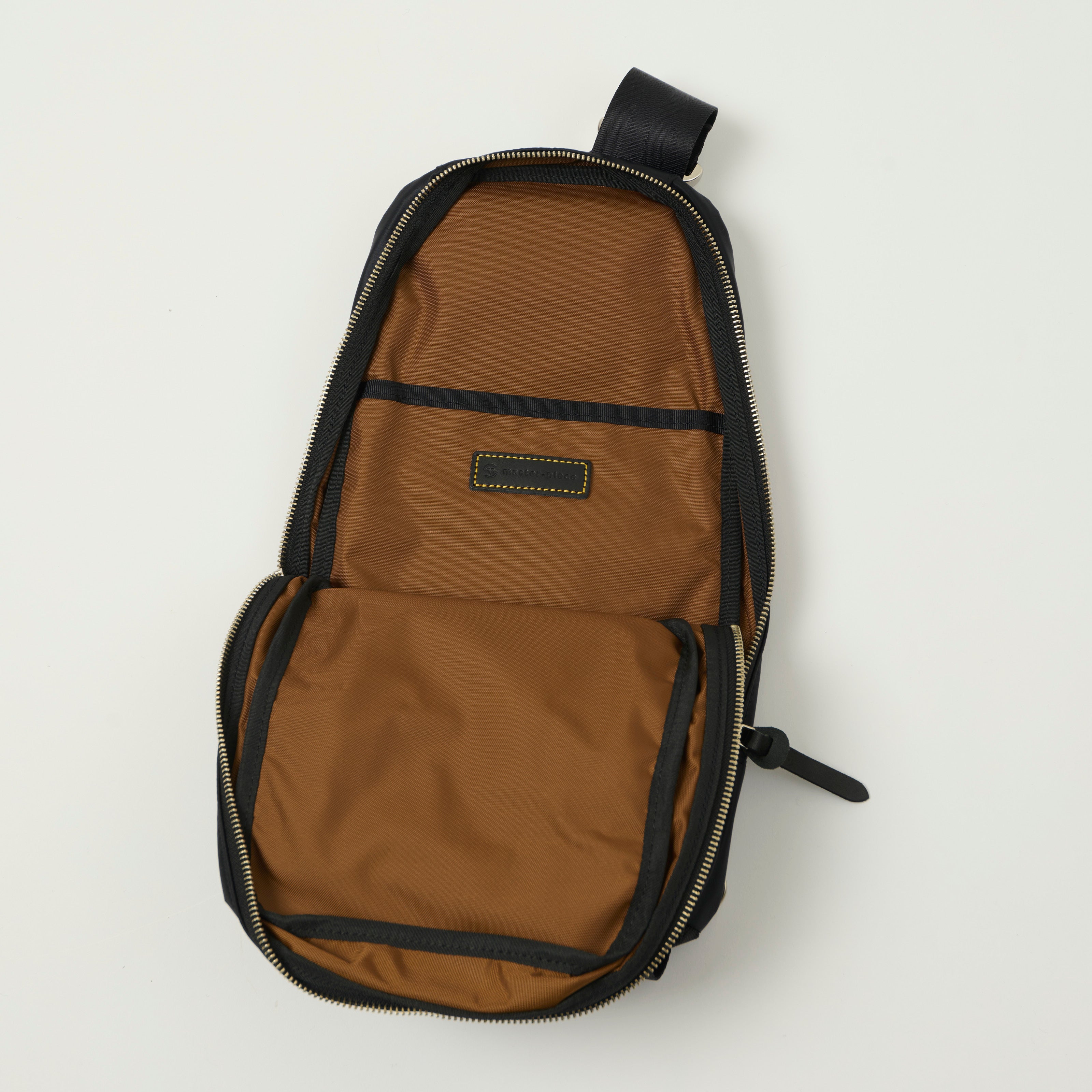 Master-Piece Lightning Sling Bag - Black