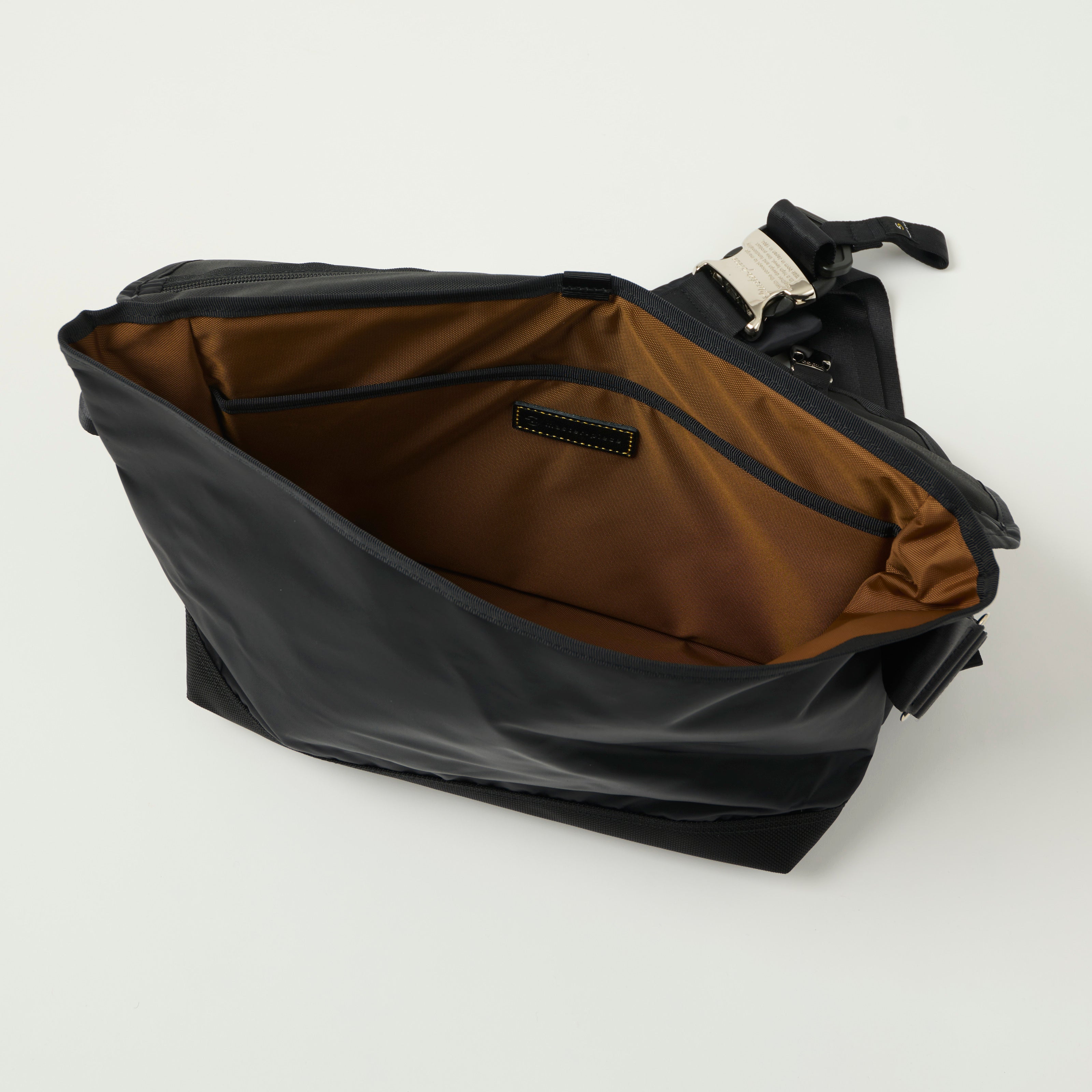 Master-Piece Lightning Messenger Bag - Black