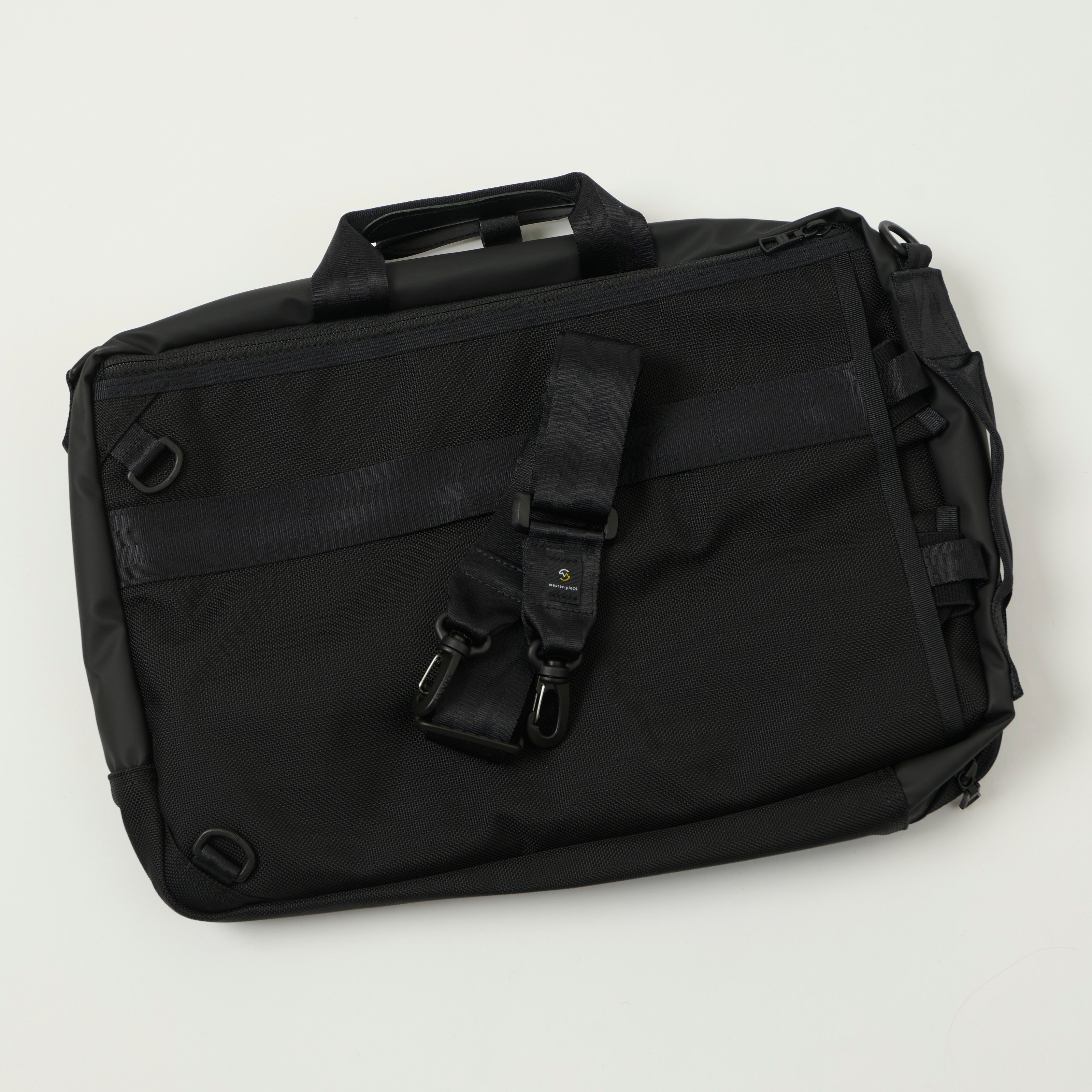 Master-Piece Slick 3-Way Brief Case - Black