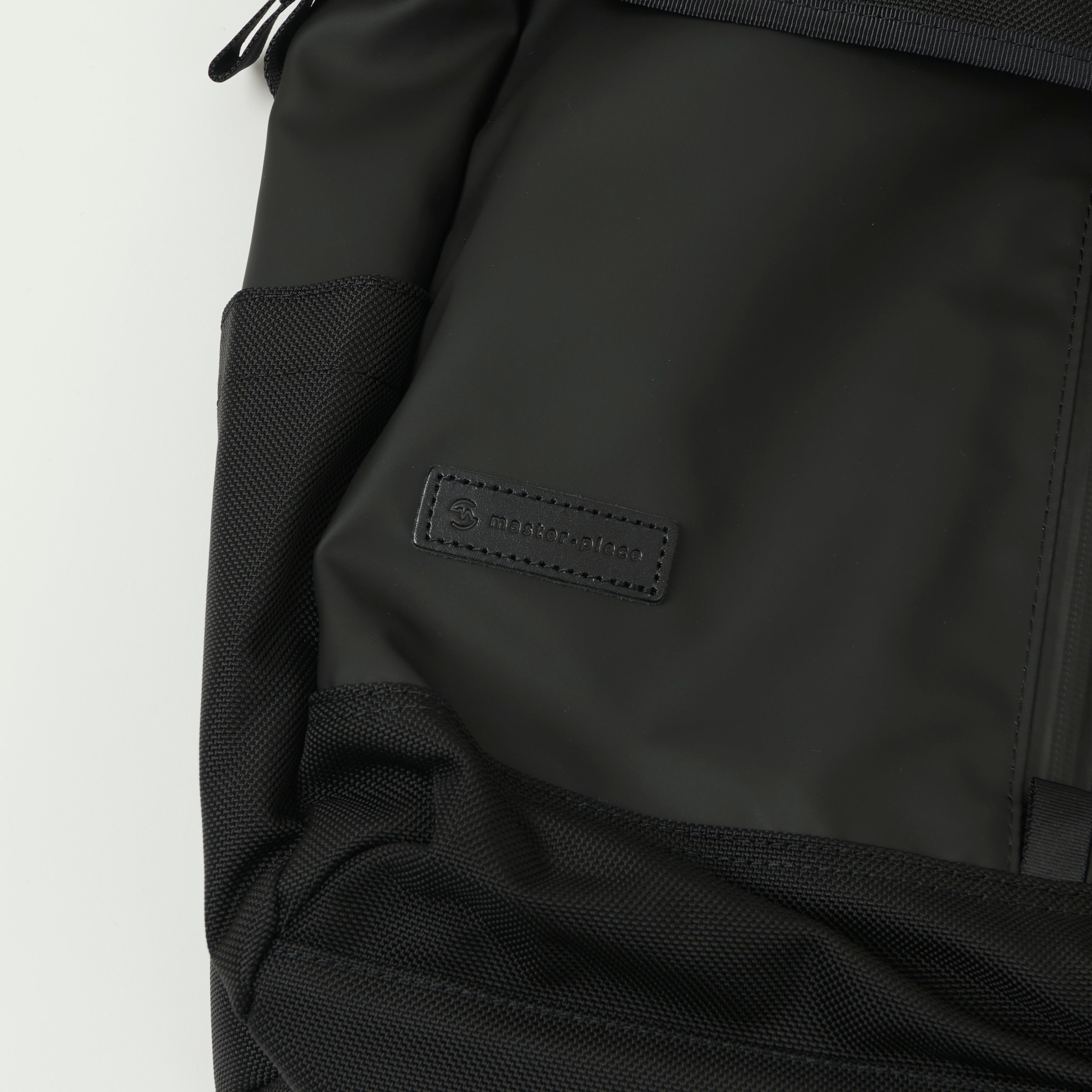 Master-Piece Slick Flap Backpack - Black