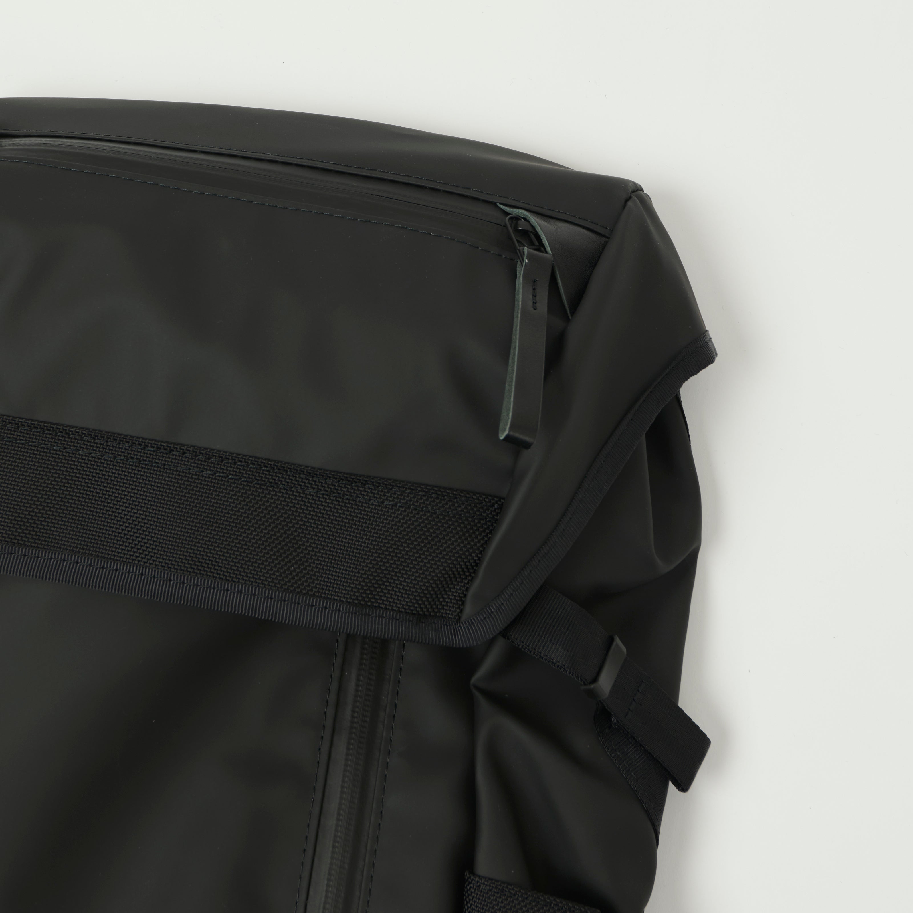 Master-Piece Slick Flap Backpack - Black