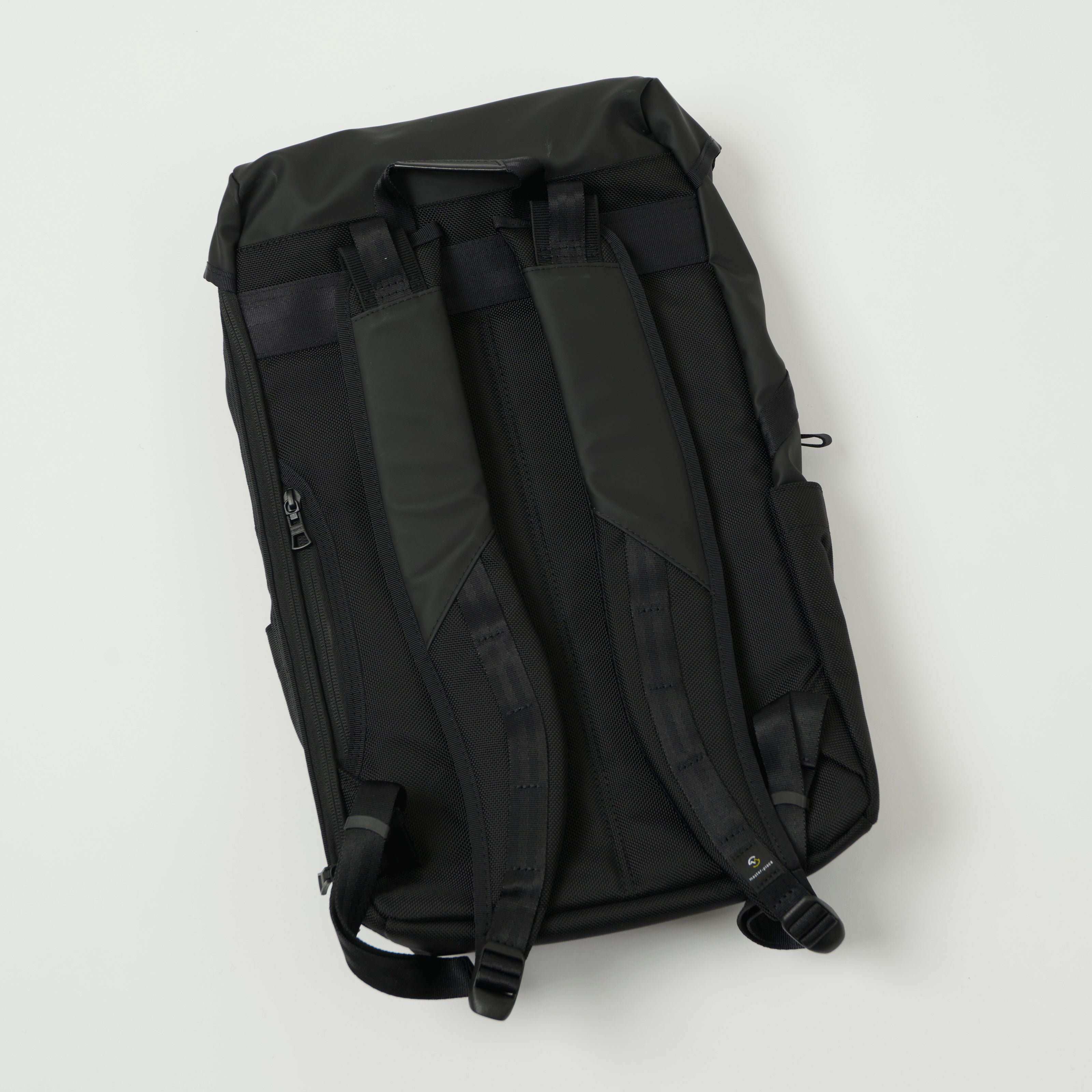 Master-Piece Slick Flap Backpack - Black