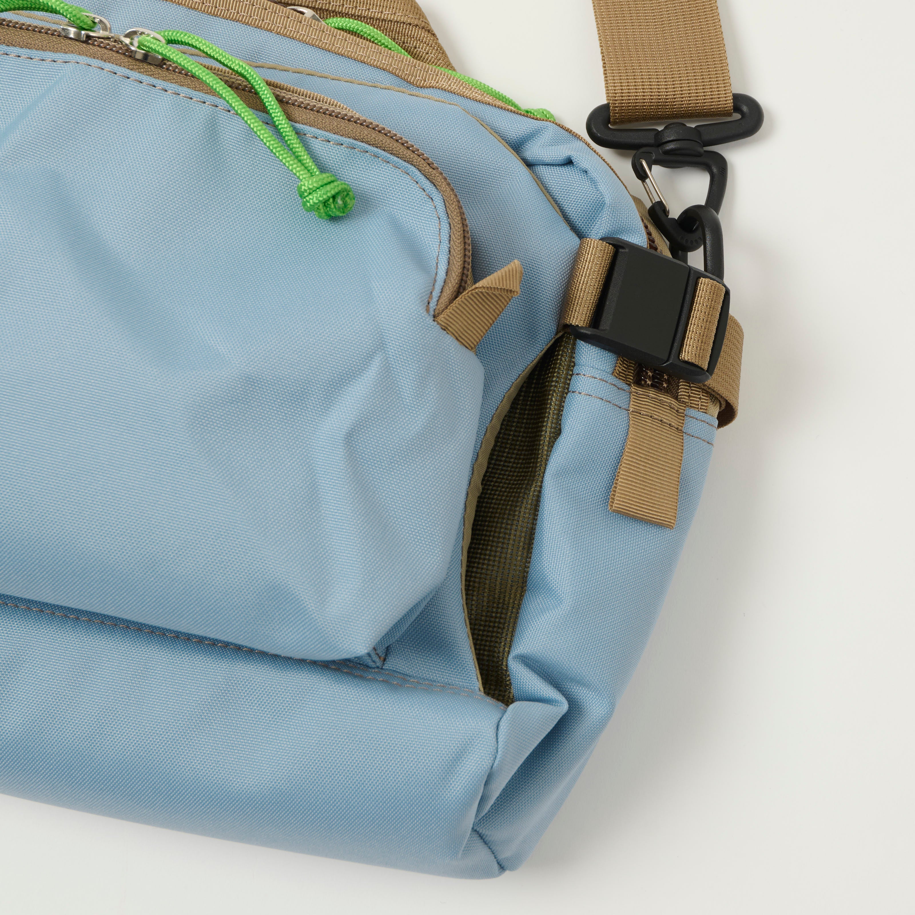 Master-Piece Hugsack Shoulder Bag - Light Blue