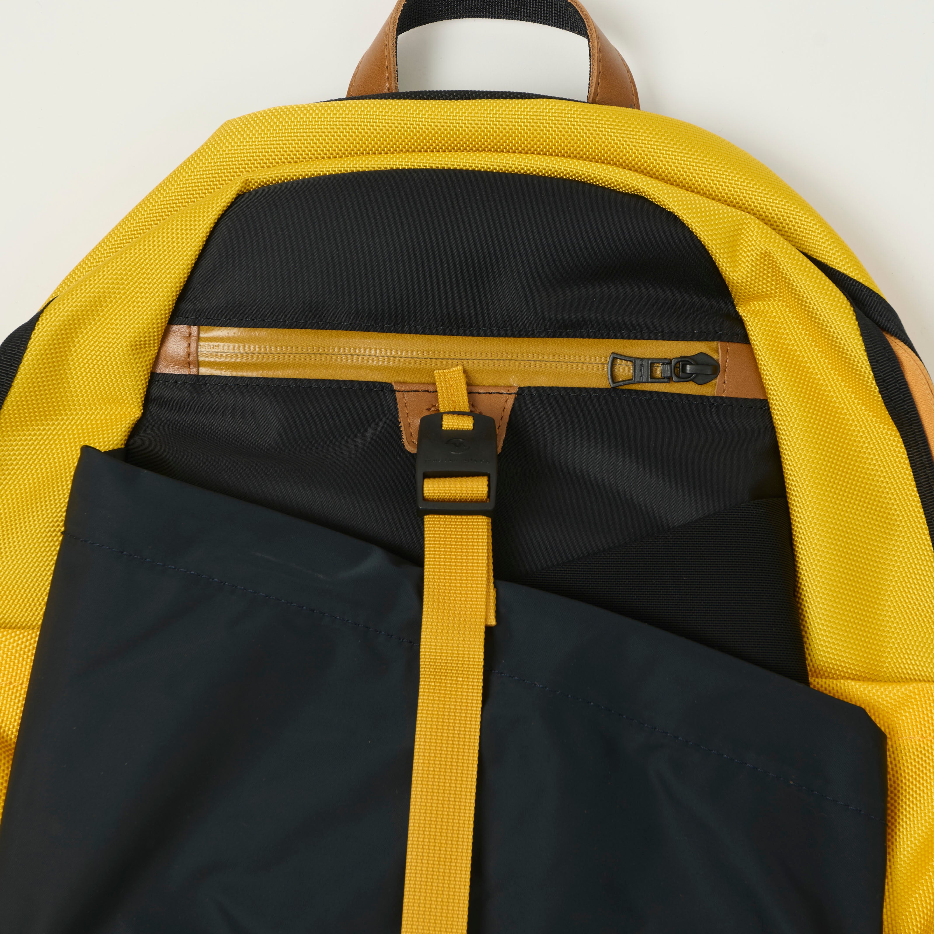 Master-Piece Scramble Backpack - Navy/Yellow