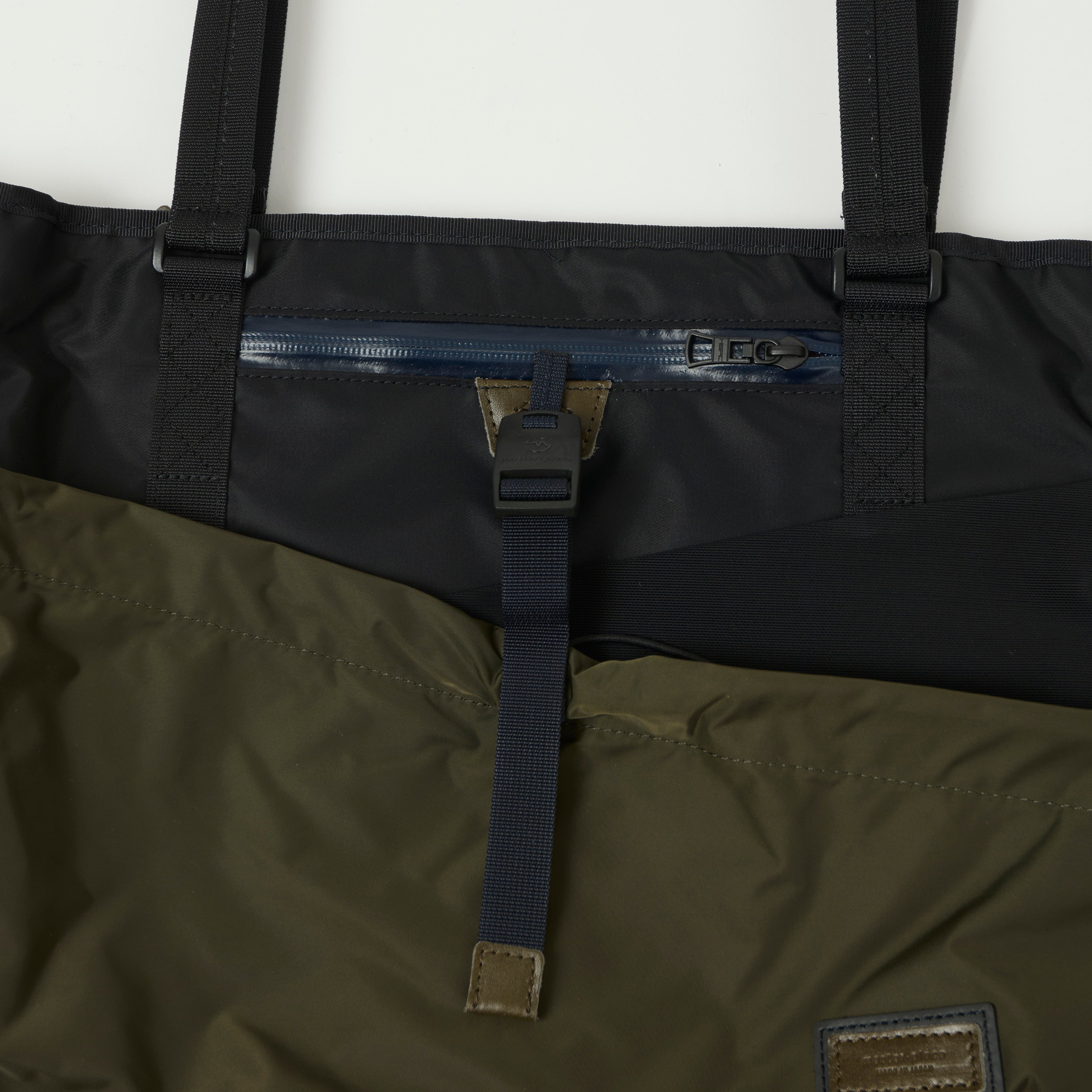 Master-Piece Scramble Tote Bag - Navy