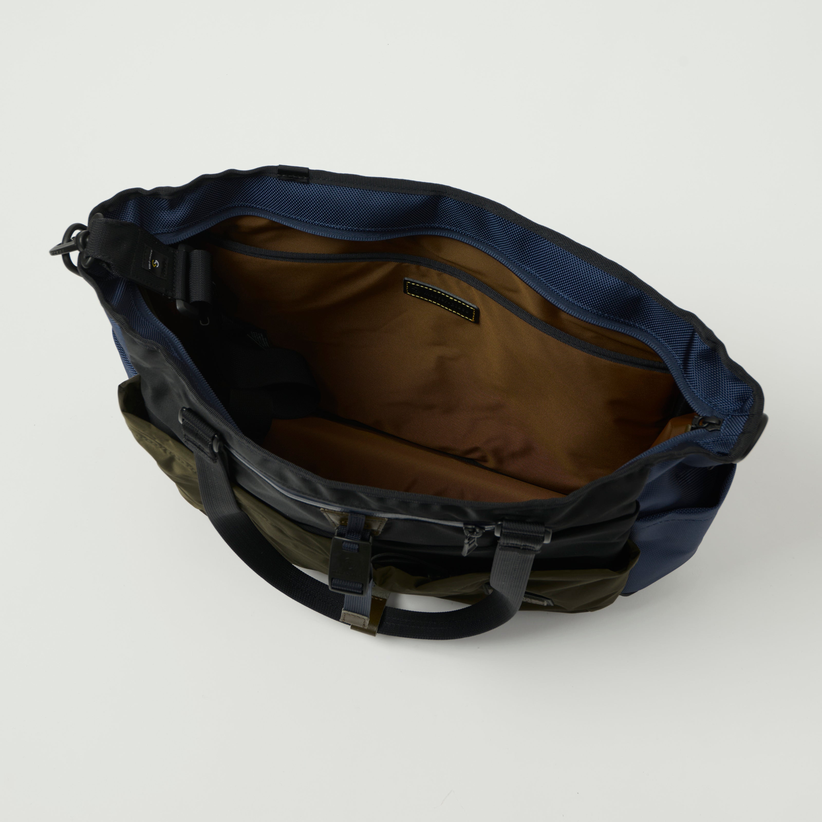 Master-Piece Scramble Tote Bag - Navy