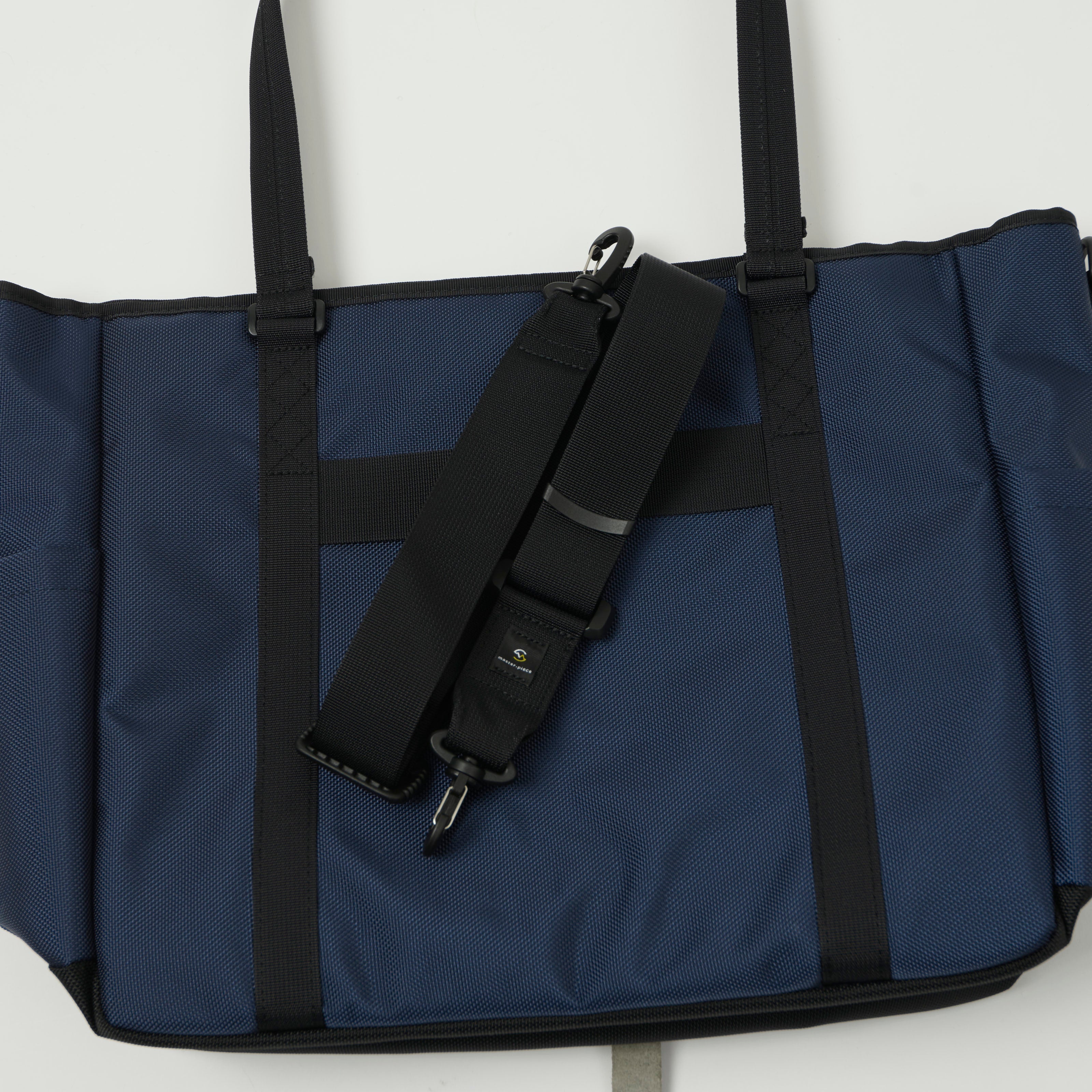 Master-Piece Scramble Tote Bag - Navy