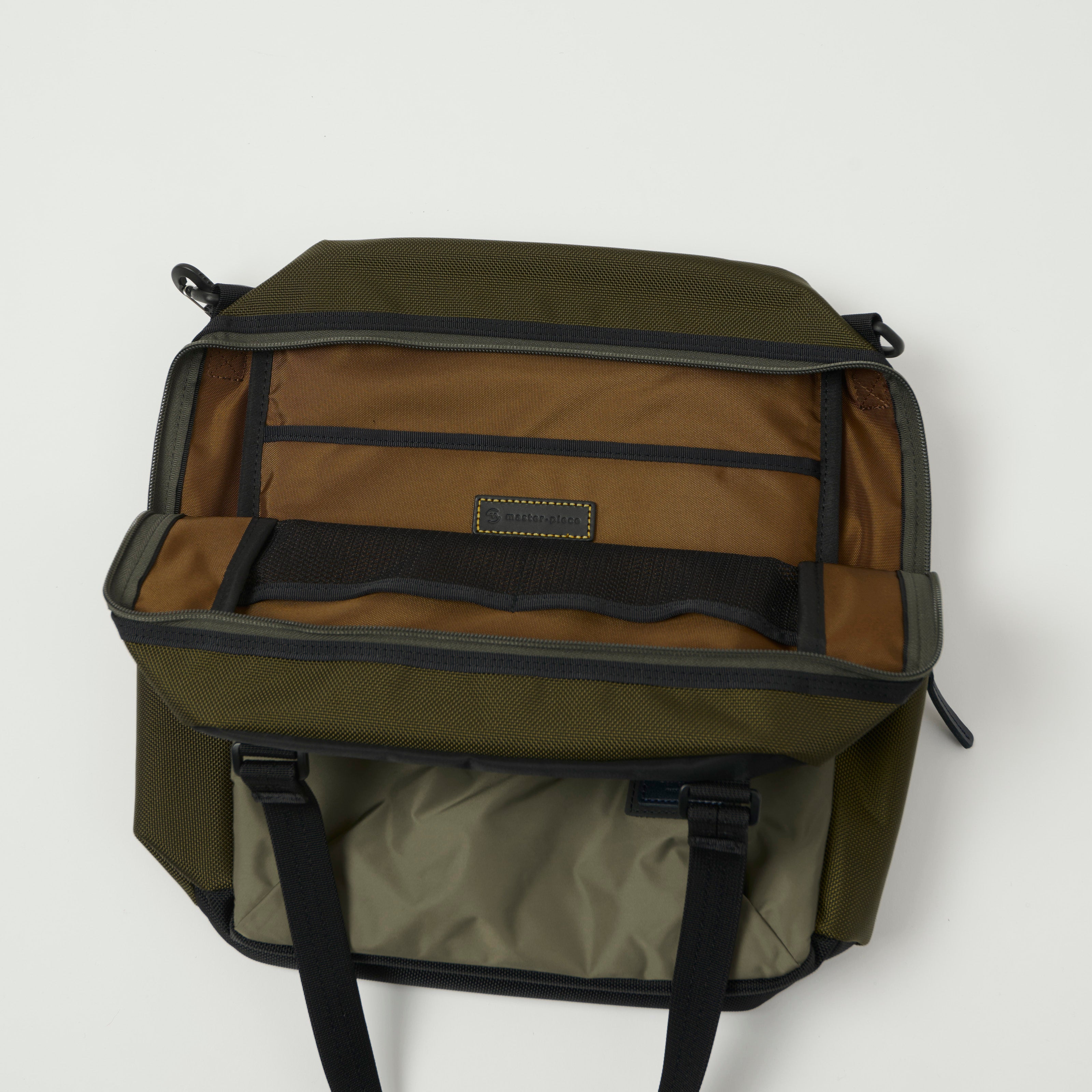 Master-Piece Scramble Duffle Bag - Khaki