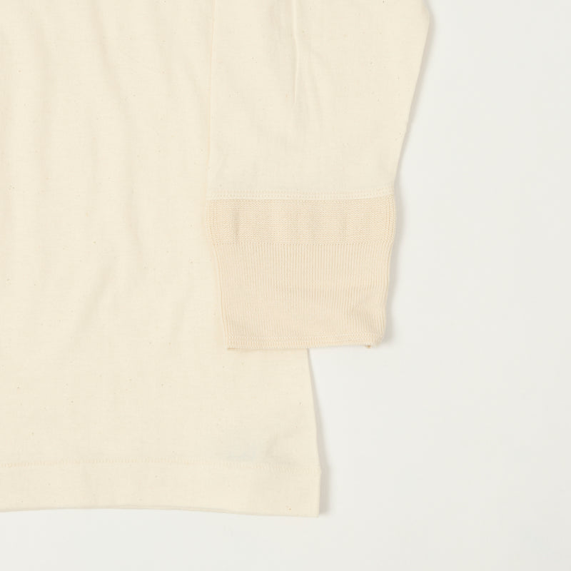 Merz b. Schwanen 101 3/4 Sleeve Henley - Nature